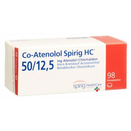 Co-atenolol Spirig 50/12.5 98 filmtablets - PrimeCare Global